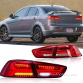 Lancer 2007-2018 taa za nyuma na taa ya kugeuka ya mtiririko
